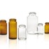 Afbeelding van 100 ml tabletpot, amber, type 3 geblazen glas, Afbeelding 1