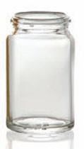 Afbeelding van 11.5 ml tabletpot, helder, type 3 geblazen glas