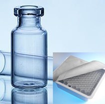 Afbeelding 10ml-10R injectieflacon-steriel-helder-type-1-buisglas voor categorie Flessen
