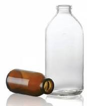 Afbeelding van 150 ml infuusflacon, helder, type 1 geblazen glas