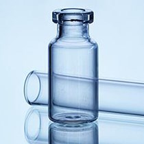 Afbeelding van 2 ml injectiefles, helder, type 1 buisglas