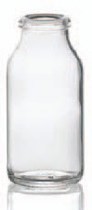 Afbeelding van 200 ml infuusflacon, helder, type 1 geblazen glas