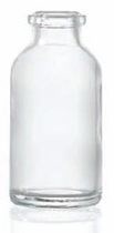 Afbeelding van 30 ml Aerosolflacon, helder, type 3 geblazen glas