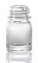 Afbeelding van 4 ml druppelfles, helder, type 3 geblazen glas