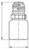 Afbeelding van 100 ml Druppelfles LDPE System A model 32293, Afbeelding 2