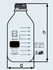 Afbeelding van 1000 ml, GL 45 glazen laboratoriumfles hogedruk uitvoering, Afbeelding 2