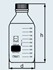 Afbeelding van 25 ml, GL 25 glazen laboratoriumfles, Afbeelding 4