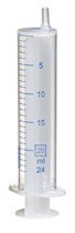 Afbeelding van 20 ml Luer-Slip plastic disposable syringe